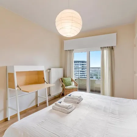 Zonnig Familie App Op Zeedijk Met Zeezicht Voor 6P Apartment Ostend Exterior photo